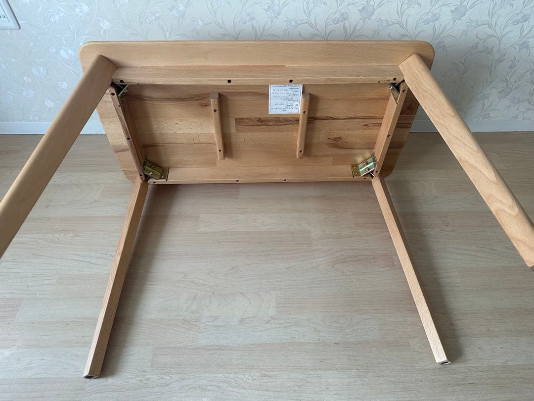 ニトリ DT Nコレクション T-01 90 ダイニングテーブル 天然木