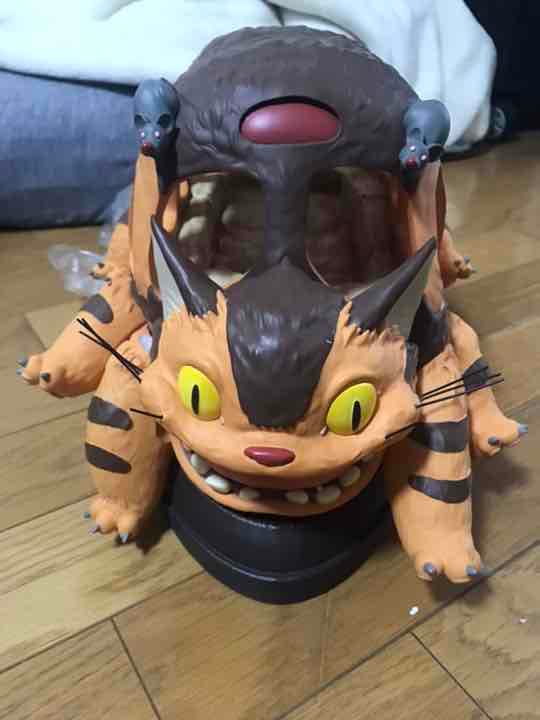 ジブリ 特大ネコバスフィギュア となりのトトロ ネコバス オンライン