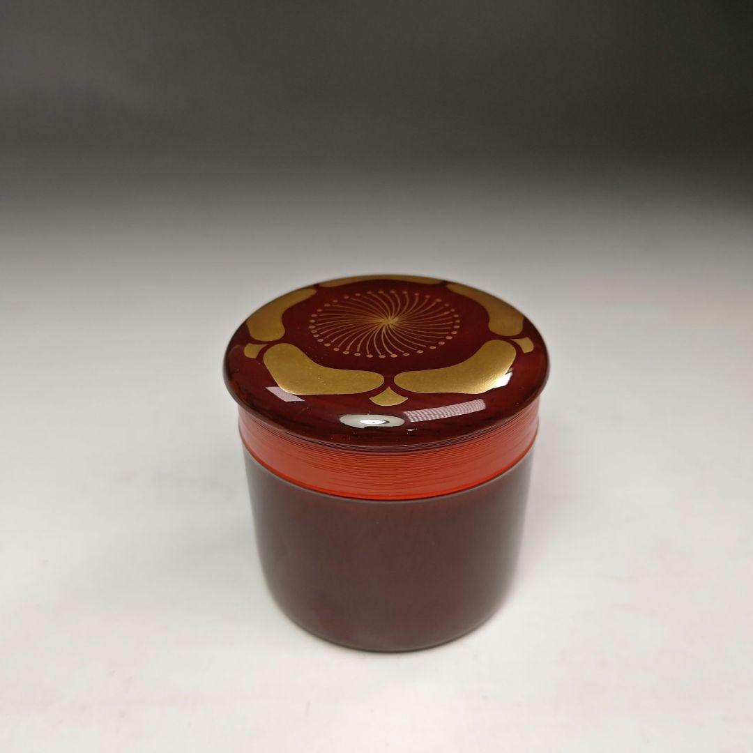 イ352 棗『塗師 辻石斎』『溢梅蒔絵 茶器』『表千家久田宗也（