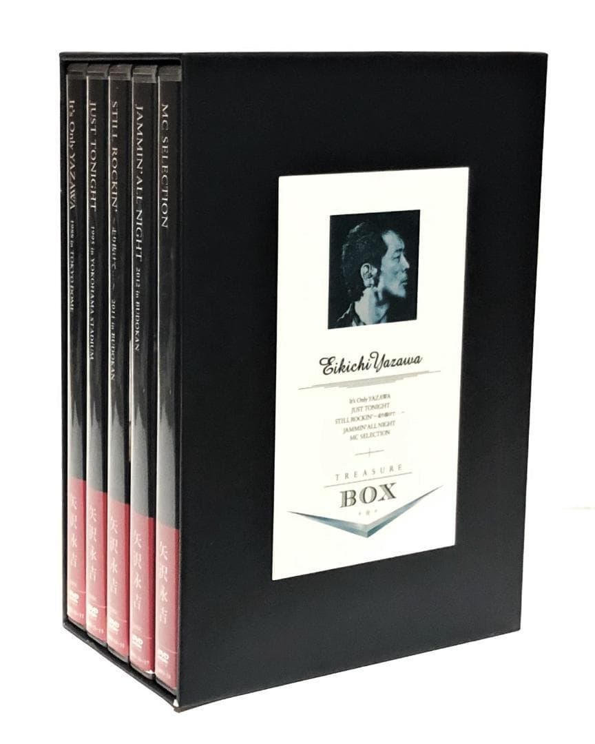 矢沢永吉 TREASURE BOX DVD 5枚セット