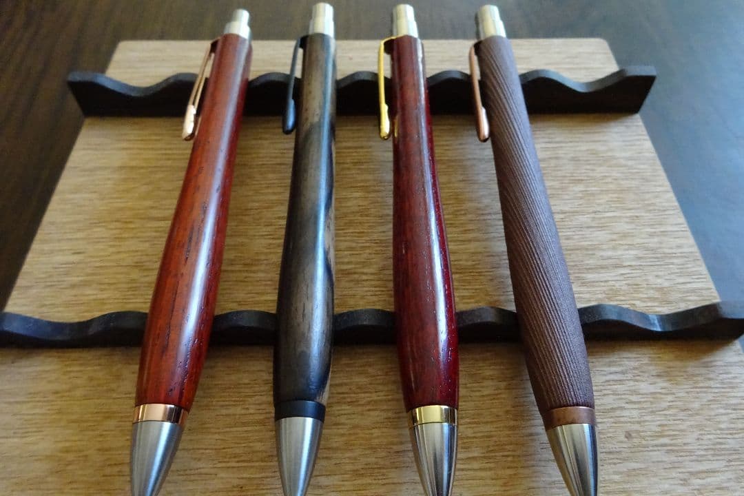 ウッドペンクラフト 木軸ペン・バハギアペンケースセット