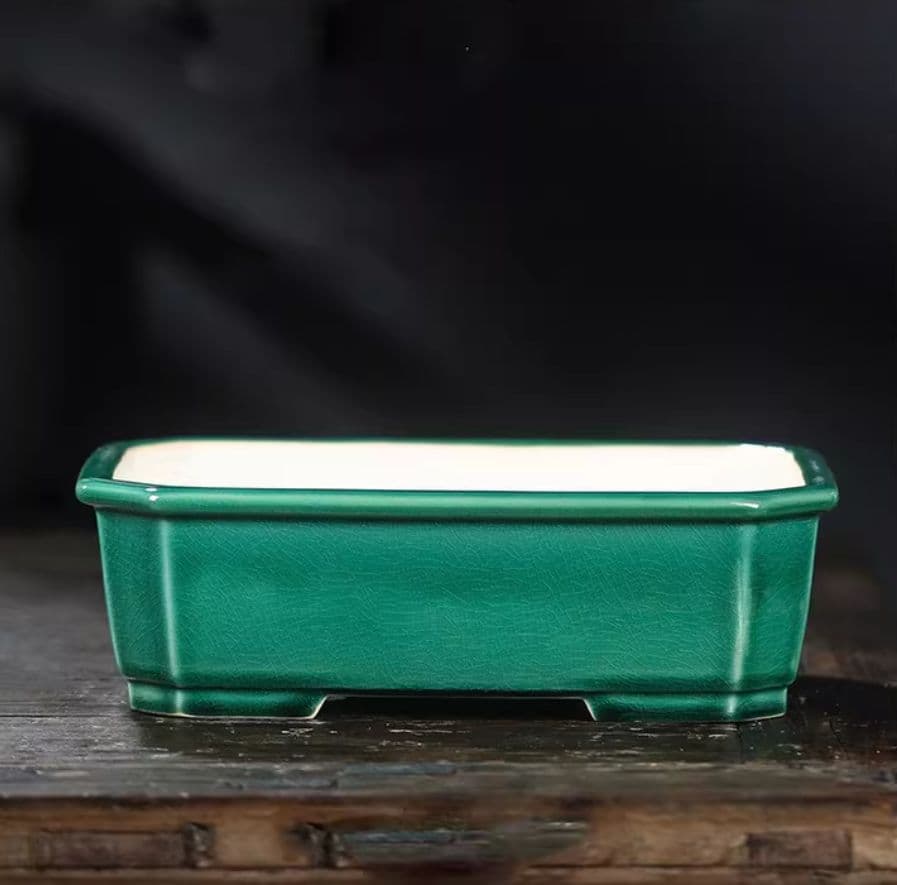 盆栽鉢 青磁鉢 山野草鉢 多肉植物 植木鉢 小品大品盆栽鉢 陶器鉢置物