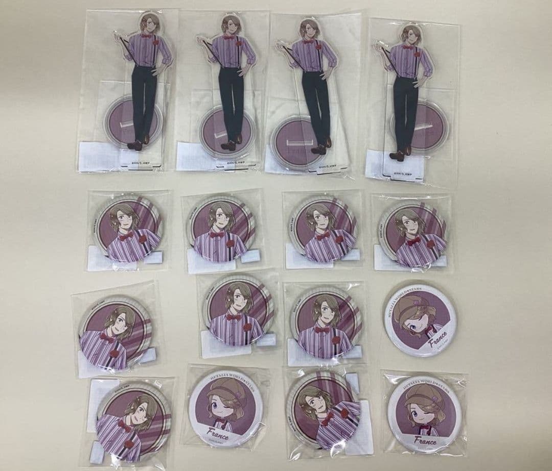 ヘタリア　チェンジング缶バッジ　フランス まとめ