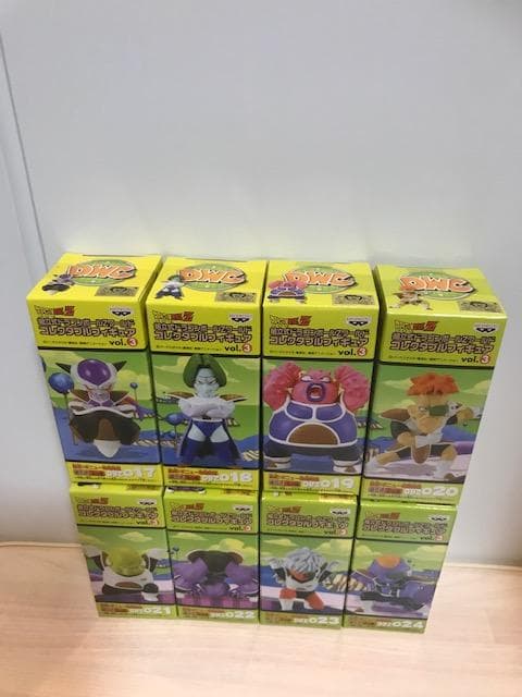 『ドラゴンボールZ』ワールドコレクタブルフィギュア「接近！ギニュー特戦隊」コンプ