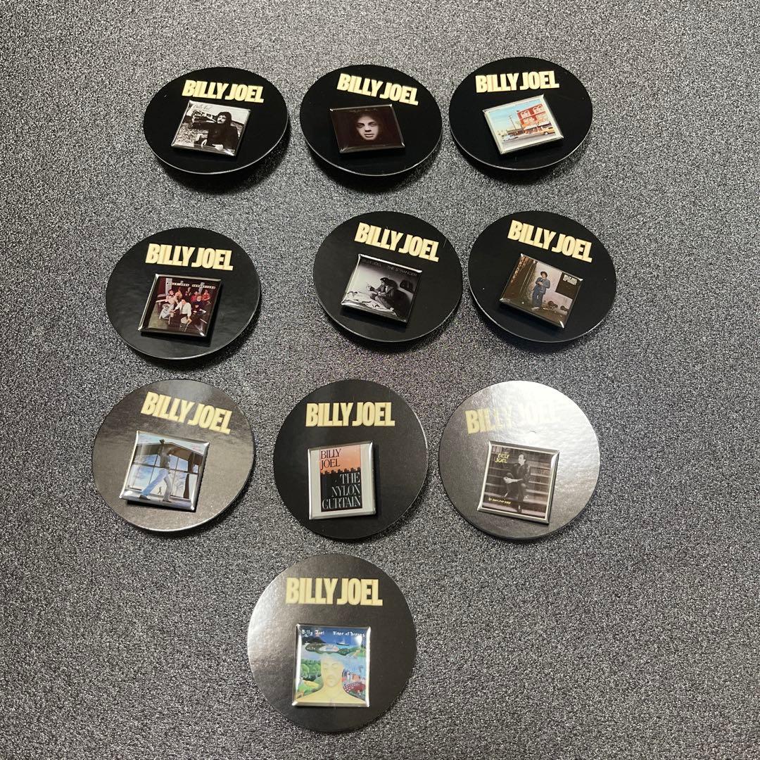 ビリージョエル ピンズカプセル ガチャ 全10種コンプリートセット