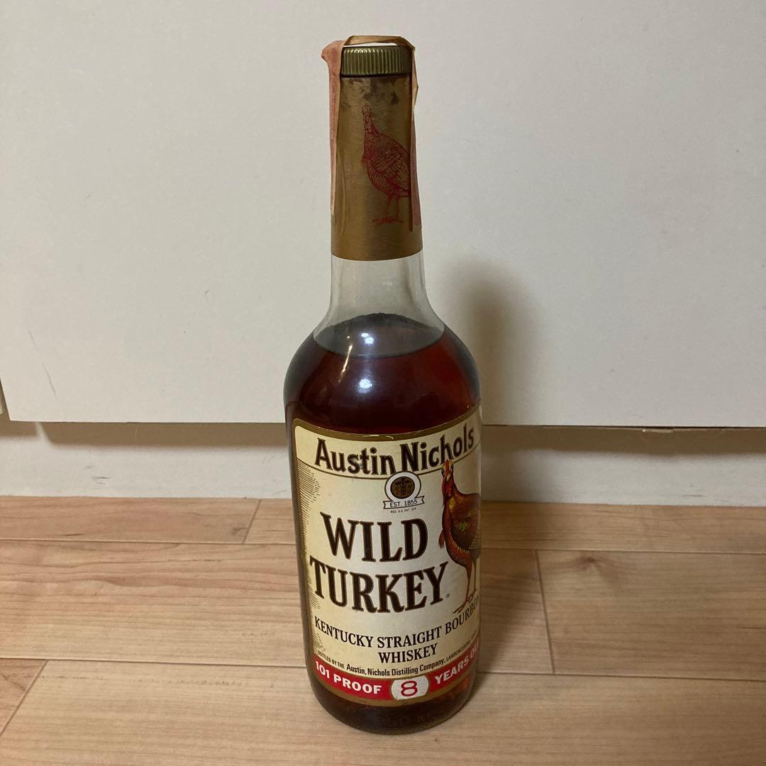 Austin Nichols WILD TURKEY 8年101プルーフ旧ボトル