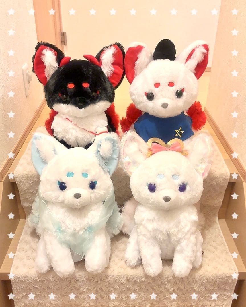 ちょコンと九尾さま 妖怪変化 ウルトラBIG ぬいぐるみ 全４種コンプリート