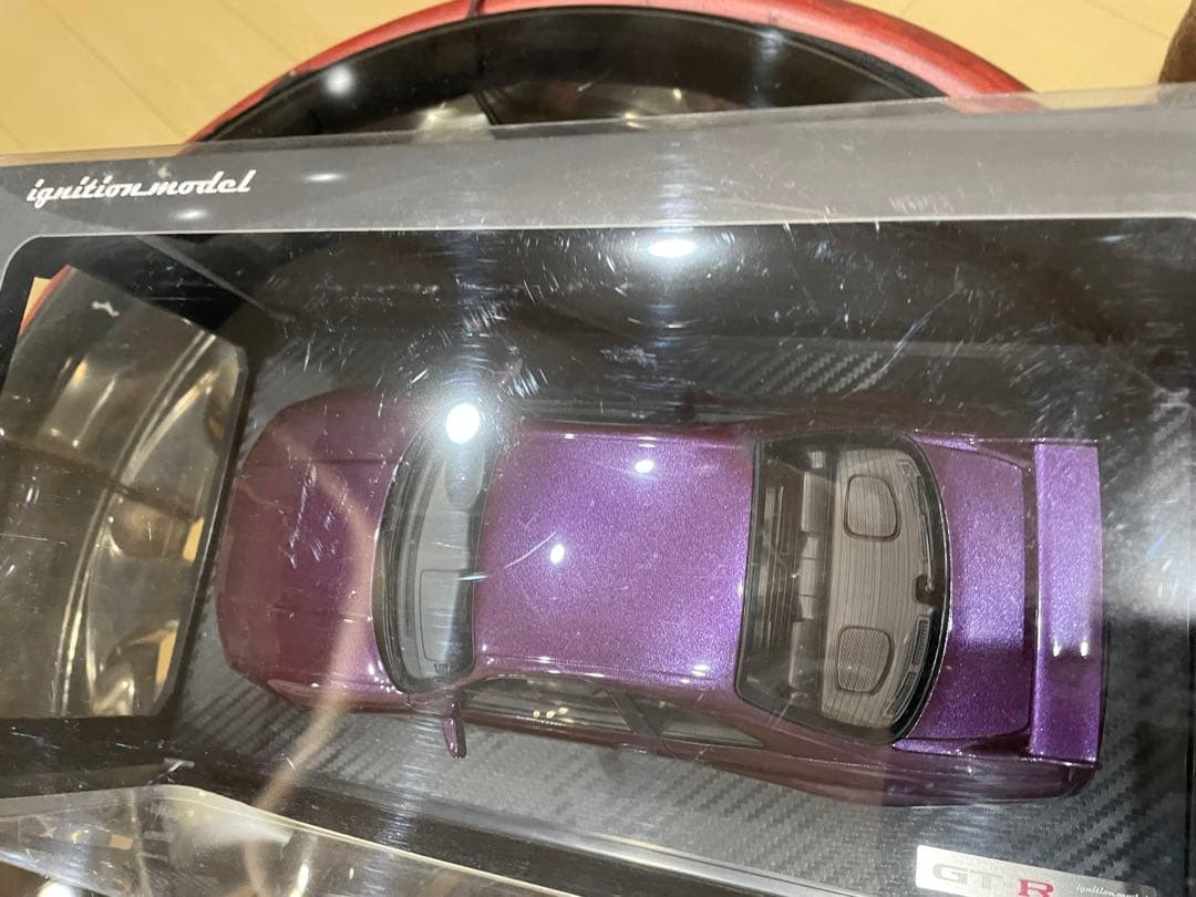 GT-R R33 ミッドナイトパープル 1/18ignition model