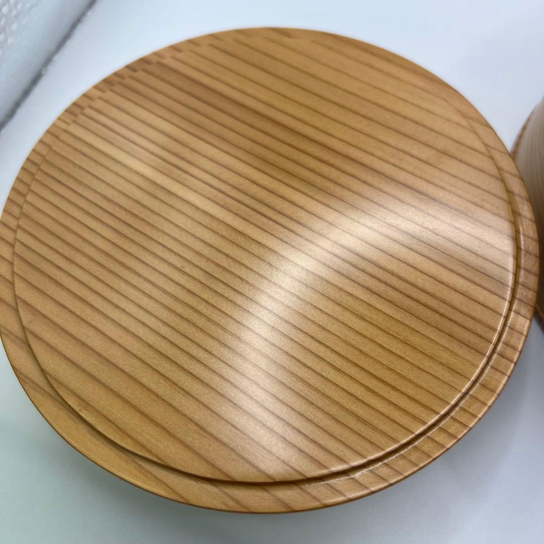 値下げ【新品】レア品 伝統工芸品丸三段竹の子重 曲げわっぱ 大館工芸