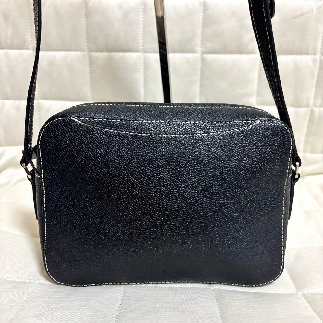 未使用に近い☆agnès b. ブラック　ショルダーバッグ