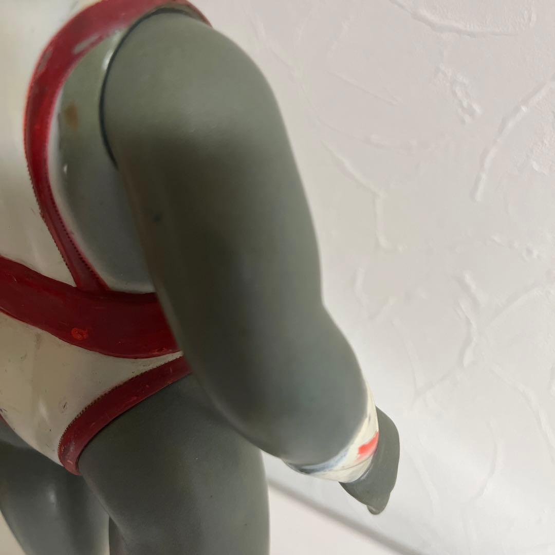 ⚠️超貴重・激レア　シルバー仮面　面取れ　1970年代　昭和レトロ　バンダイ製