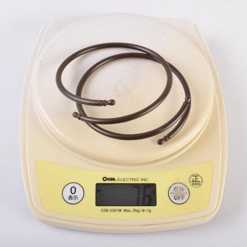 茶道具 御釜師 十三代宮崎寒雉造 釜環 丸環 一對 共箱 V 8470 - メルカリ