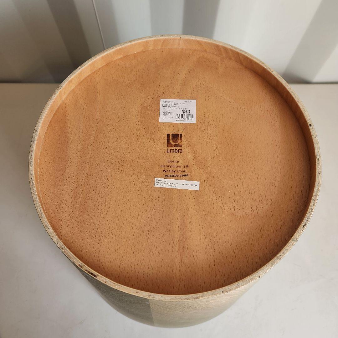 完売カラー umbra 収納スツール ウッドロウ ストレージスツール 木製