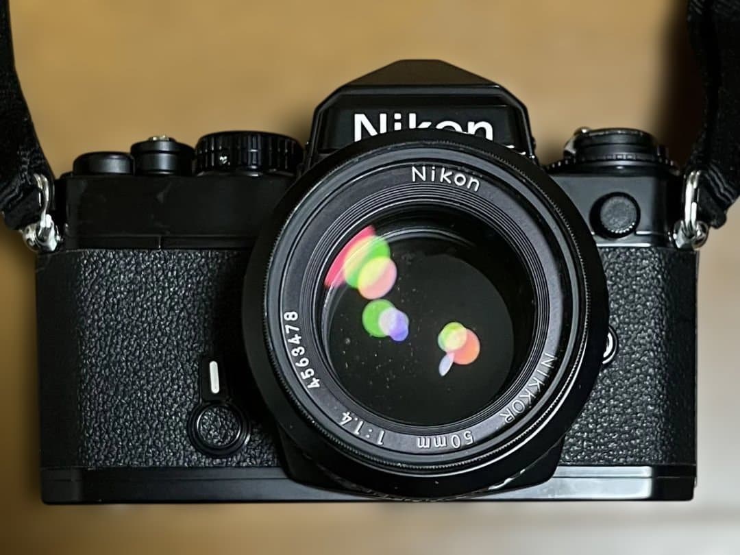 Nikon FE一眼レフカメラ 50mm f/1.4 Nikon FE ブラック 一眼レフカメラ
