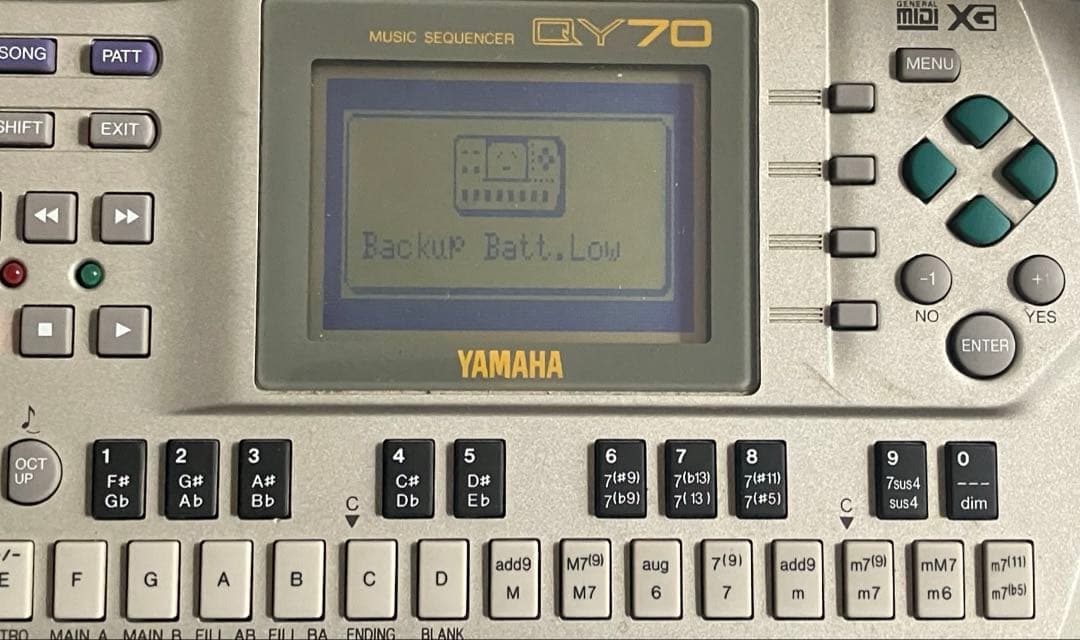 ヤマハ ミュージックシーケンサー QY70