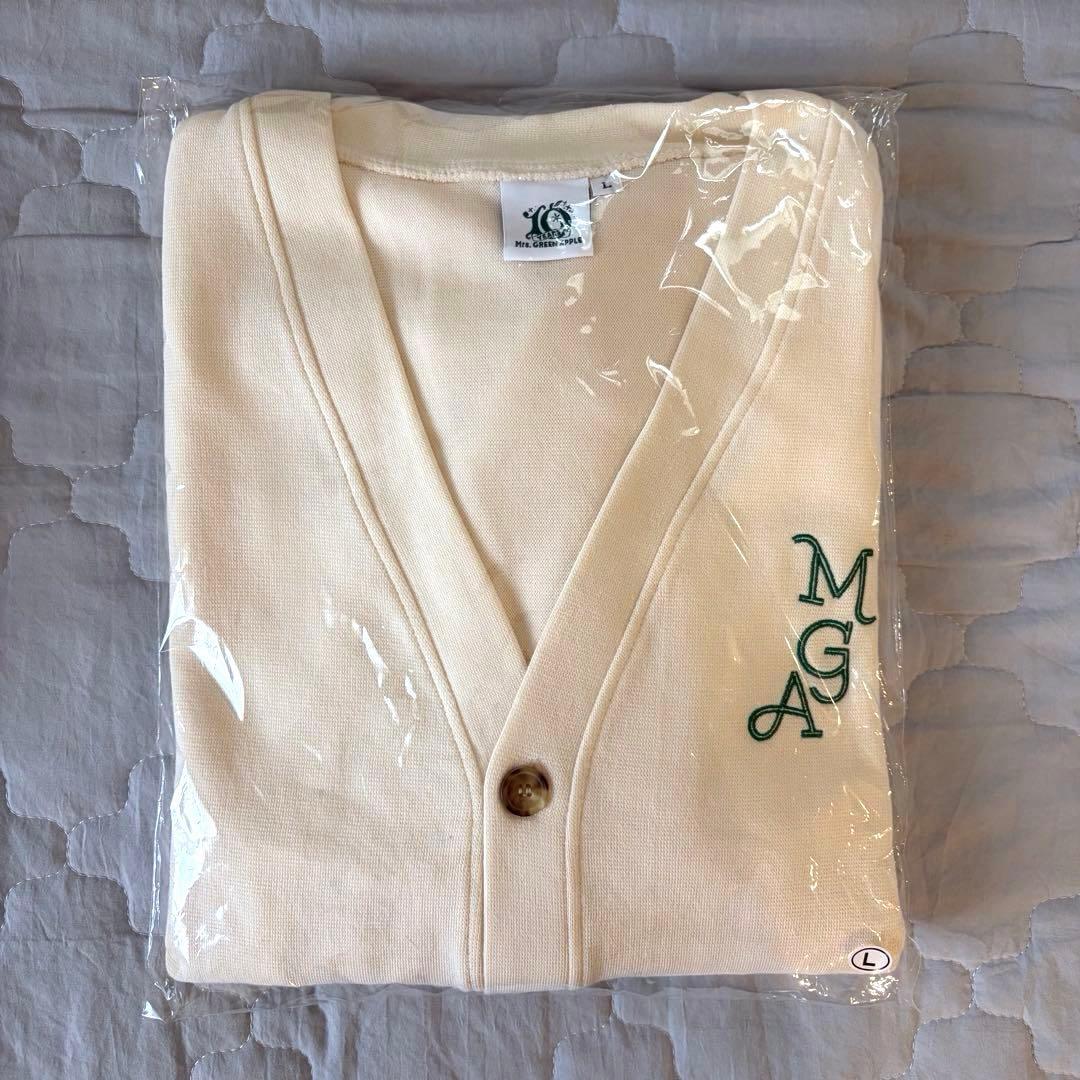 ミセスグリーンアップル MGA カーディガン Lサイズ オフホワイト