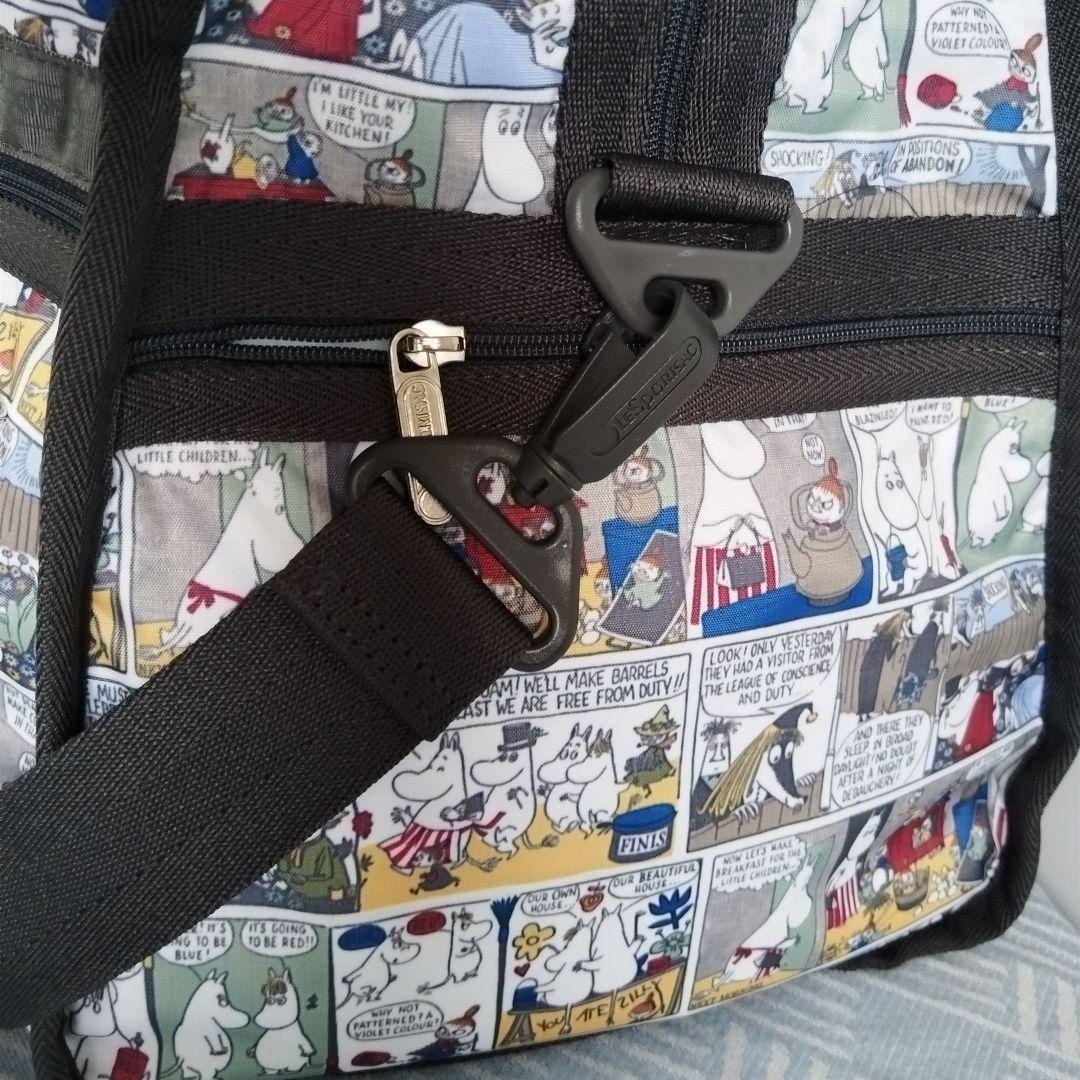 レスポートサック「ムーミン」新作コラボバッグ、リトルミィの総柄