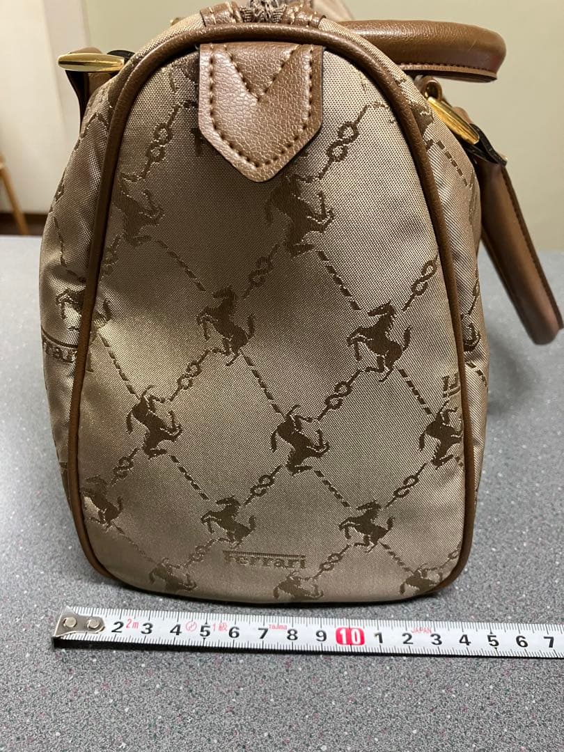 Ferrari フェラーリ ボストンバッグ バッグ レア レトロ 鞄 イタリア