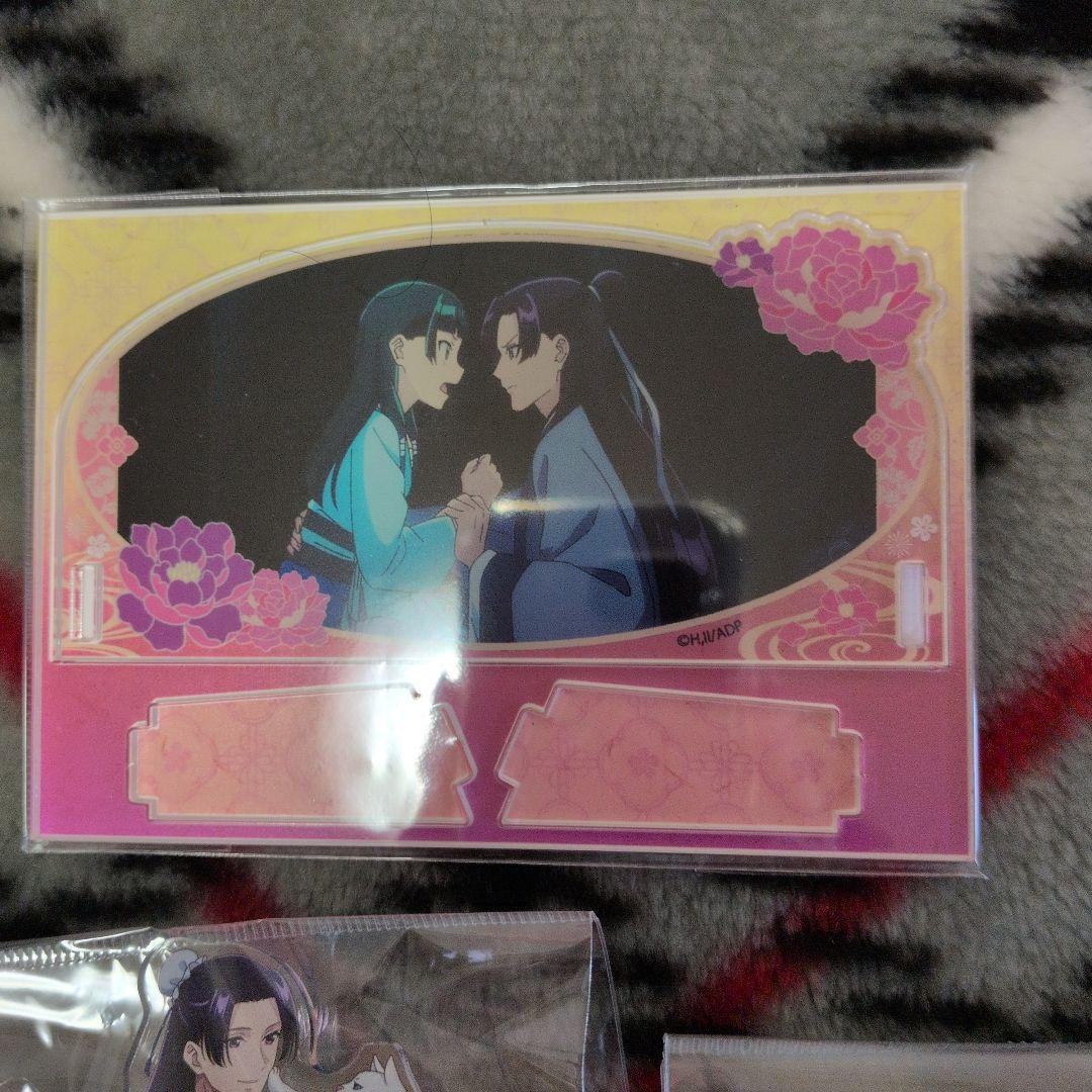 薬屋のひとりごと アクリルスタンド 缶バッジ セット 壬氏 猫猫 薬屋の