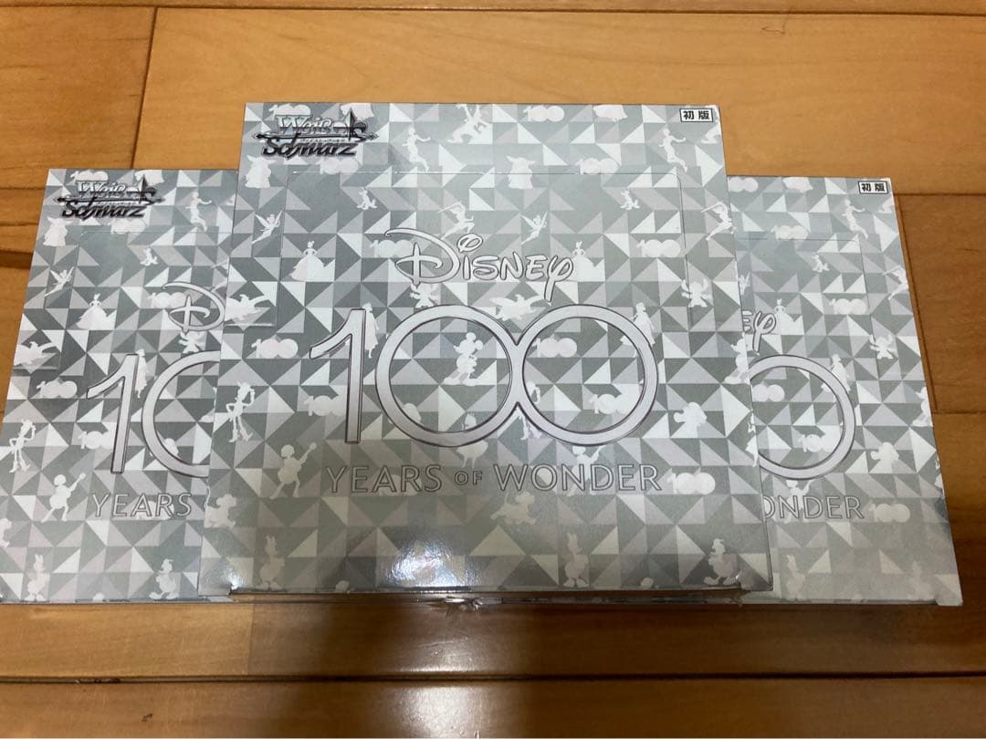 ヴァイスシュヴァルツ ディズニー100 シュリンク付き ヴァイシュツ