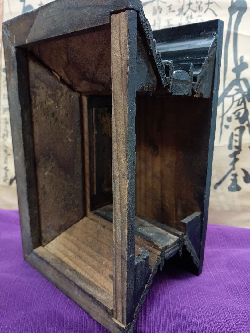 大日如来明治大正時代頃木製金箔塗座像高さ43センチ（台座