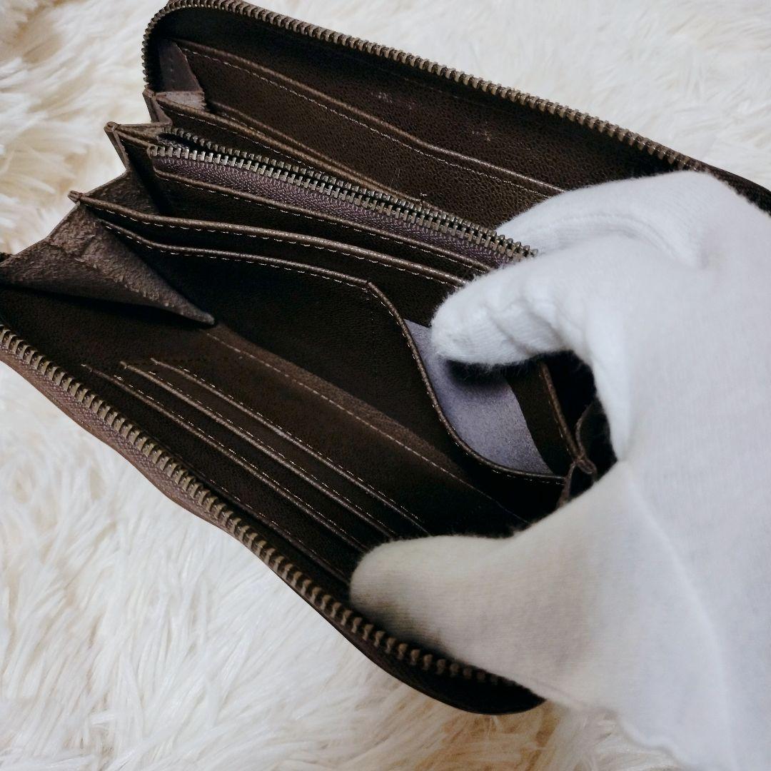 わちふぃーるど ダヤン 手染め ラウンド 財布 タシルの街角