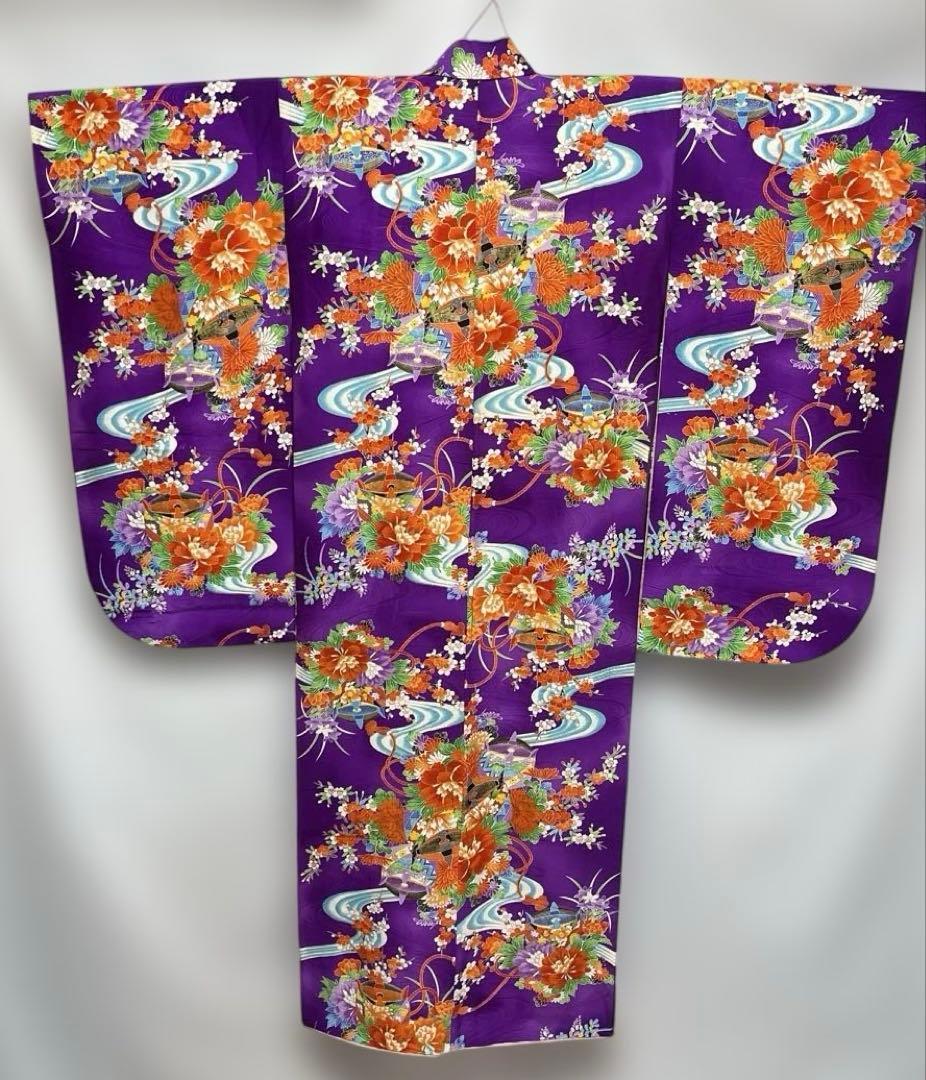 R*Y様 2-上　七五三　お正月　女の子　着物　7歳　１4点セット