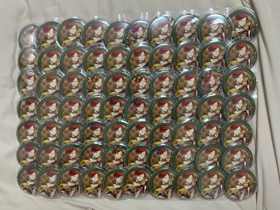 浦島坂田船 うらたぬき 缶バッジ 春ツ 花魁 花 うら たぬき flower