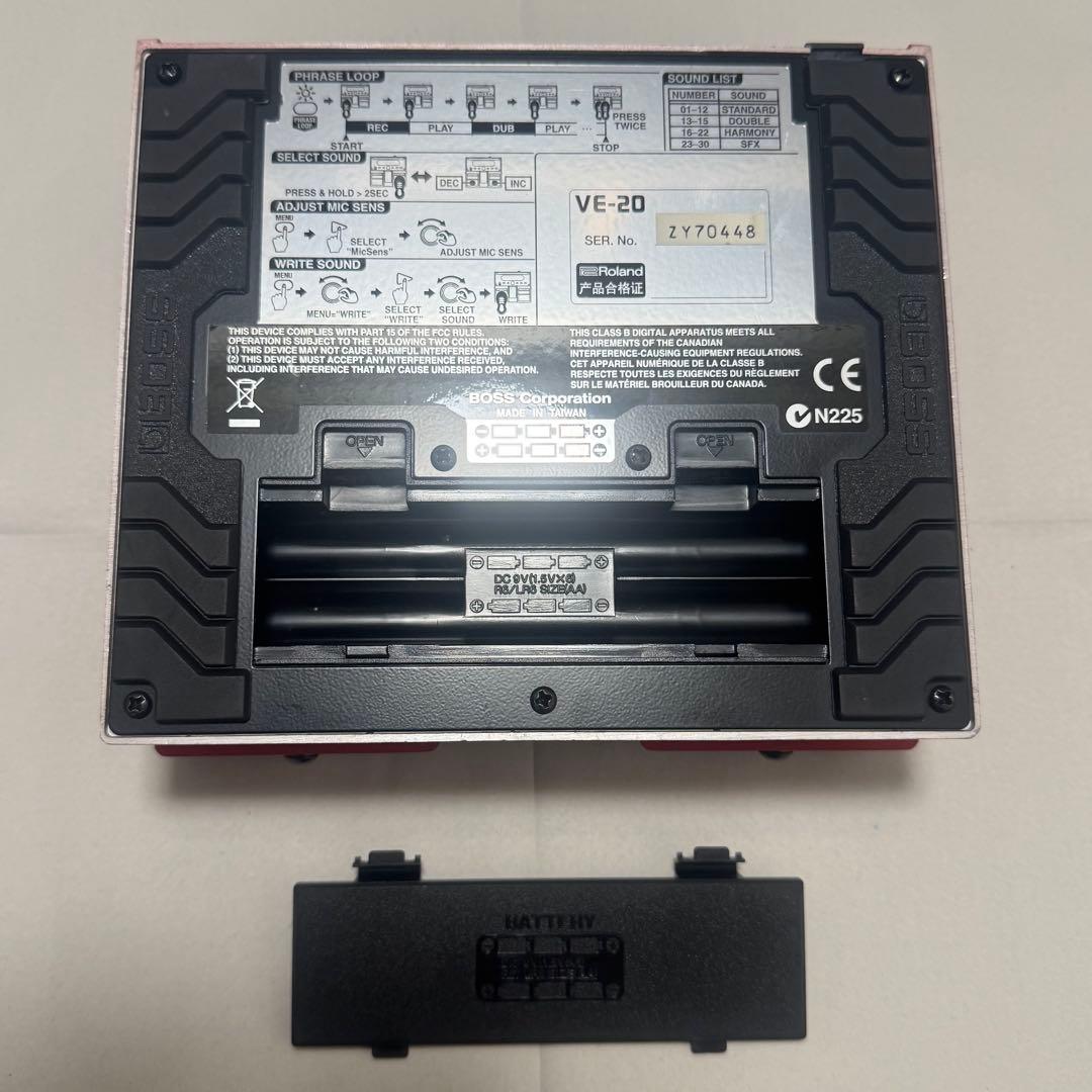 BOSS ボス VE-20 Vocal Performer エフェクター 箱あり