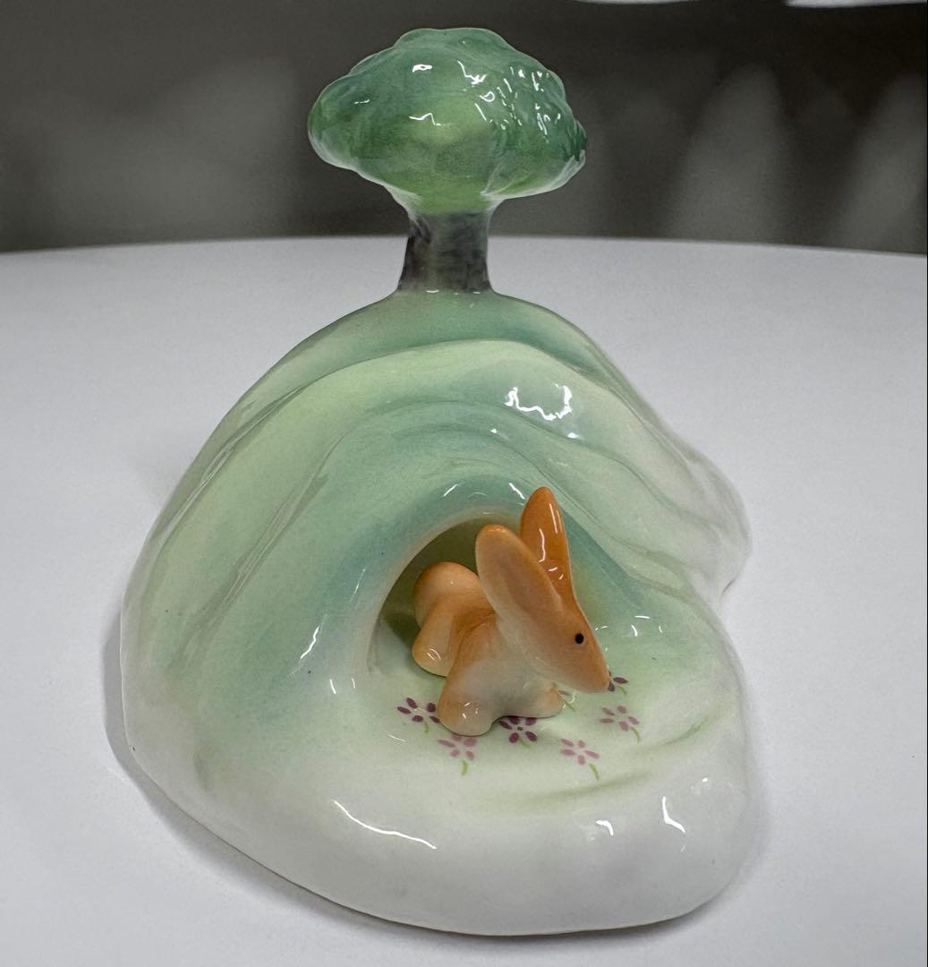 メ*よ様 星の王子さま陶器人形 キツネのほこら(箱付き) 402