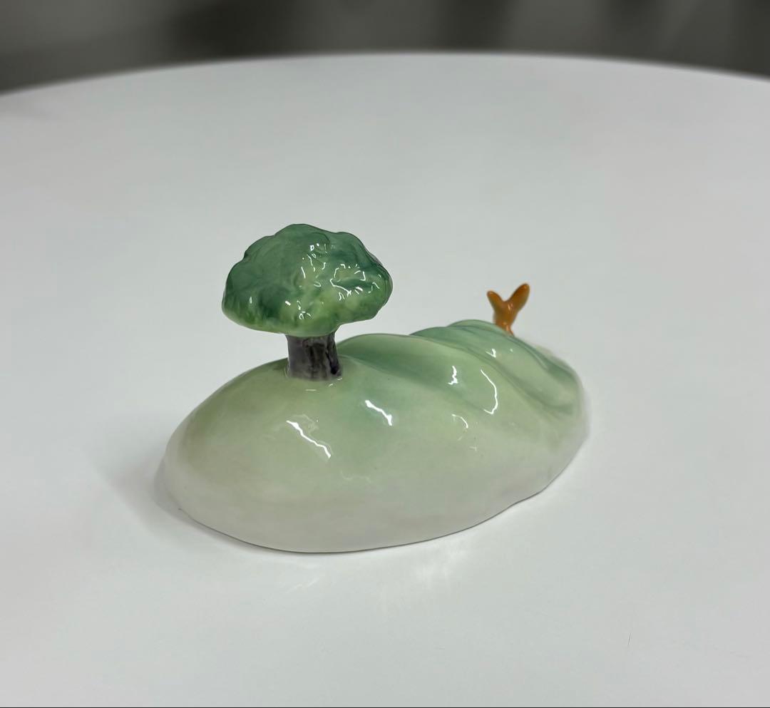 メ*よ様 星の王子さま陶器人形 キツネのほこら(箱付き) 402