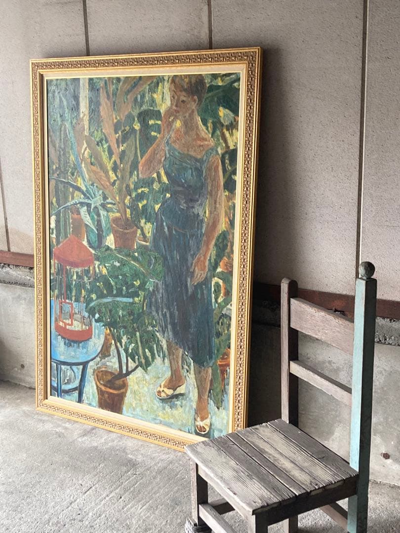 美術品　油彩画　油絵