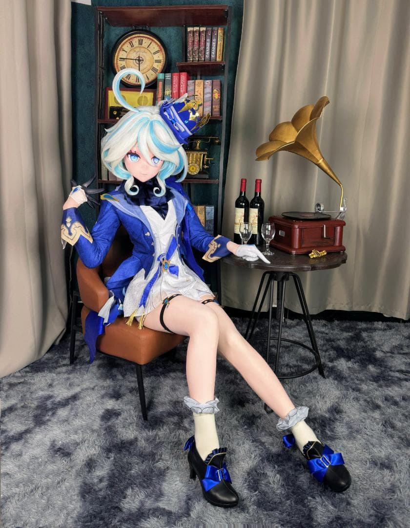 即発送・全頭面】原神 フリーナ 着ぐるみ マスク コスプレ