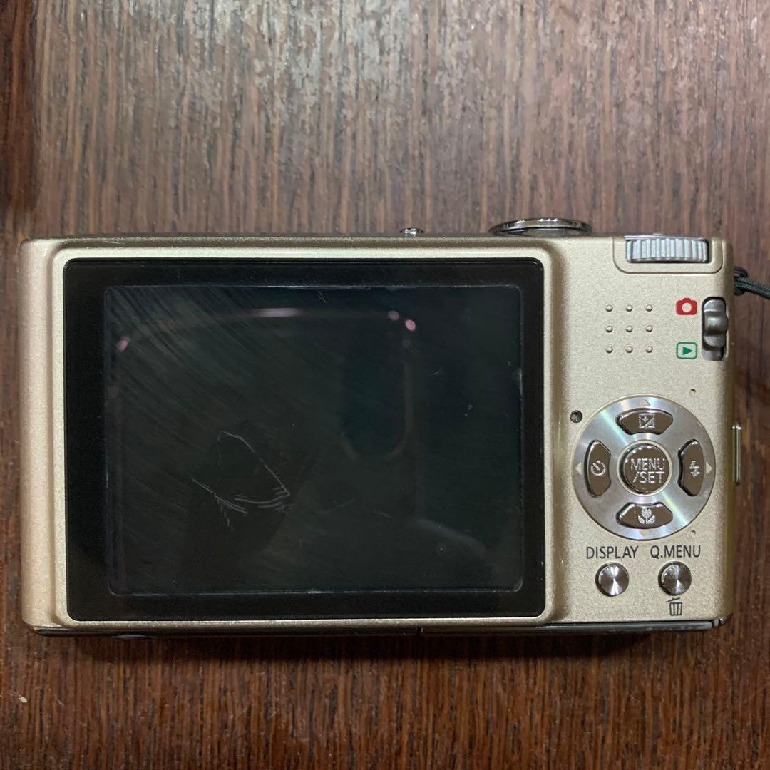 Panasonic LUMIX FX35 ゴールド デジカメ 動作確認済み - メルカリ