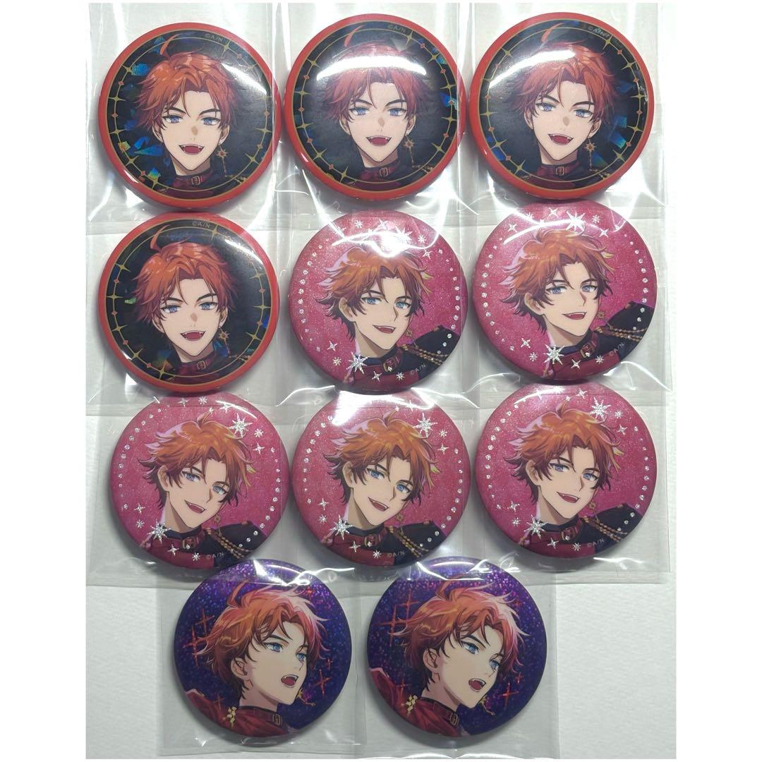 忍たま乱太郎 鉢屋三郎 ハート缶バッチ 30個セット