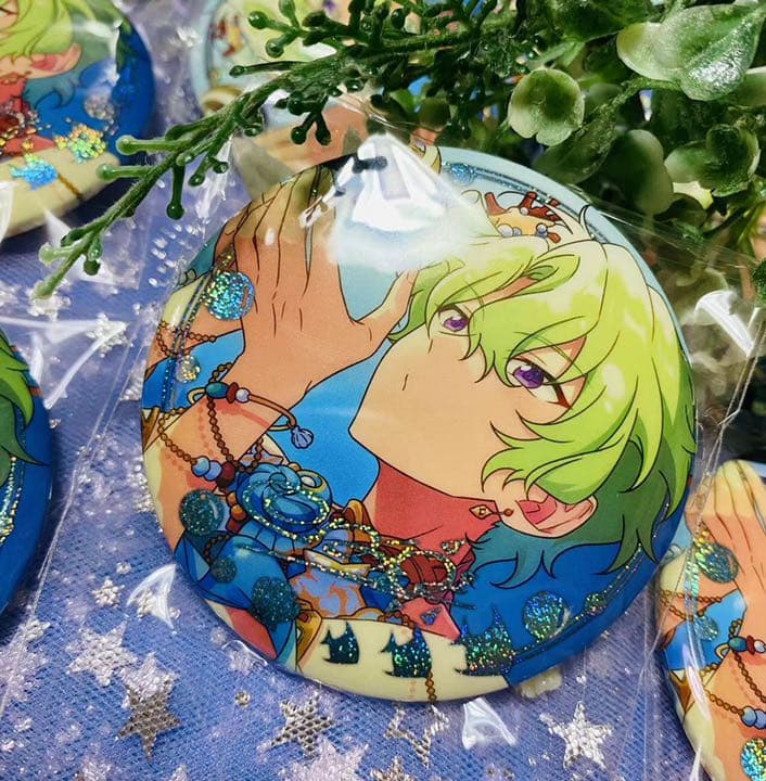 あんスタ 中国 招募缶 開花後 巴日和 缶バッジ 10点