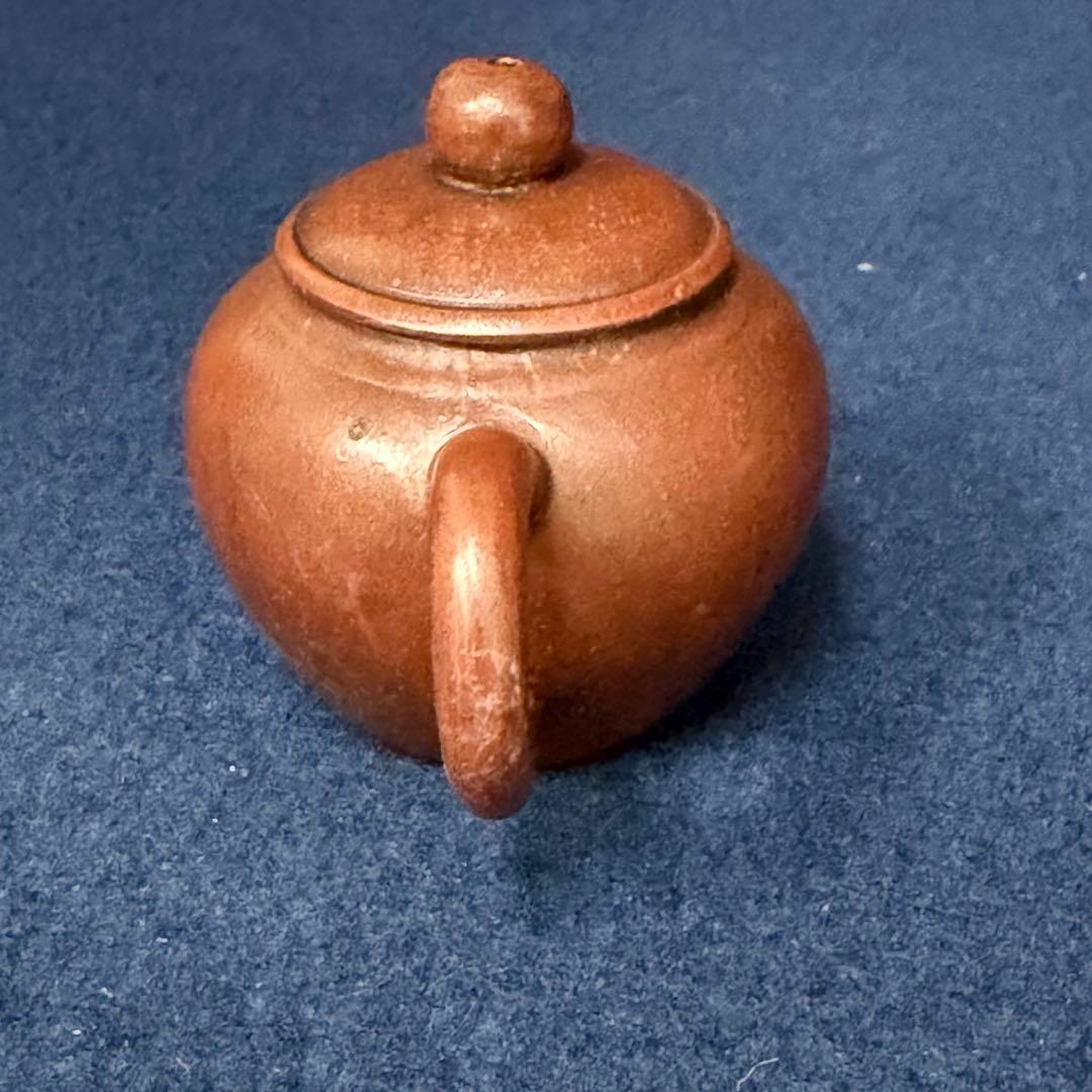 孟臣 明月松間照 急須 朱泥 煎茶 茶道具 茶器 時代 古玩 旧家 蔵出