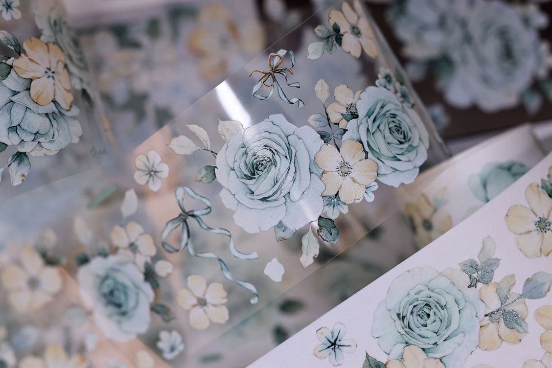 小白家文創《晴空》海外マスキングテープ　マステ 【2502】