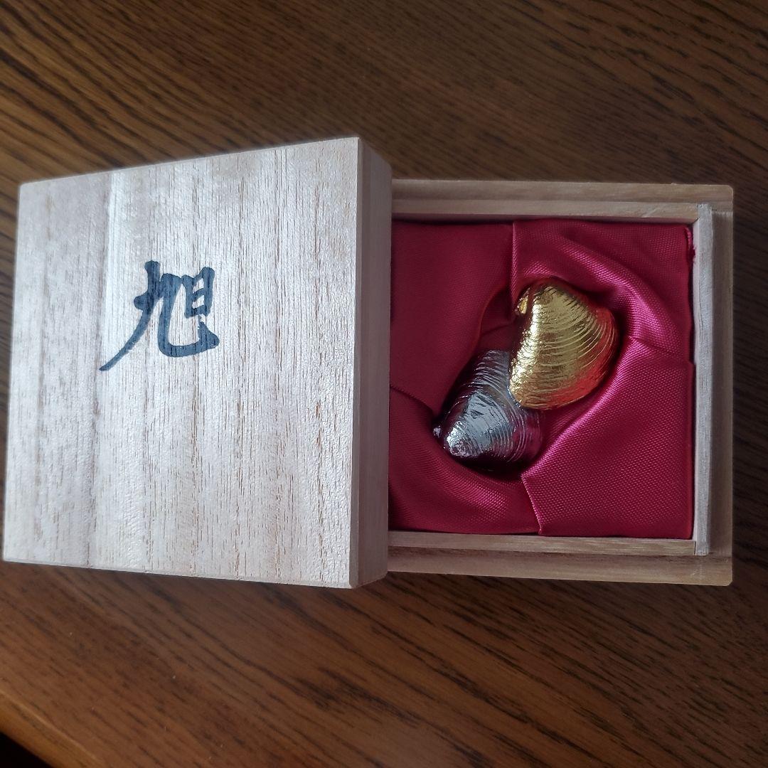 彫金 筆おき 彫塑家 山田良定作 筆枕 「旭」 略歴・共箱付属 - メルカリ