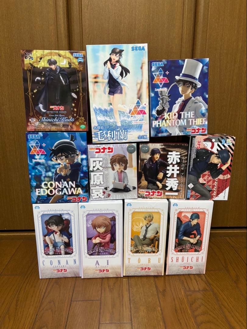 名探偵コナン フィギュア11体セット 名探偵コナン フィギュア11体