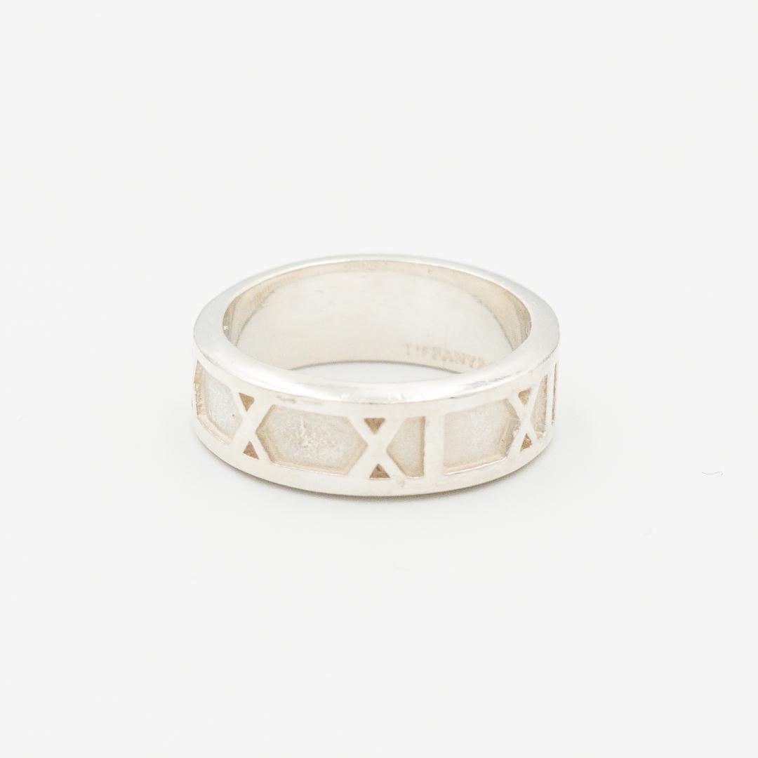 ティファニー アトラス リング シルバー 8号 ヴィンテージ 1995年