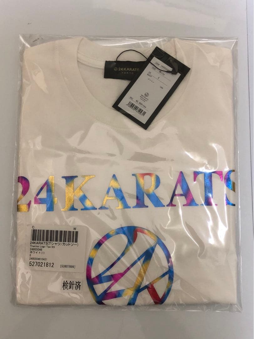 24karats Tシャツ／カットソー。Sサイズ。1183。 24karats Tシャツ／カットソー。Sサイズ。1183。 24karats Tシャツ
