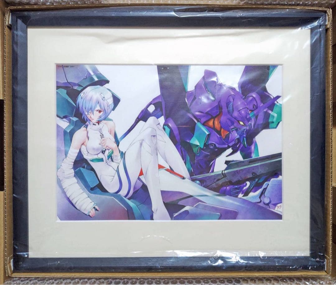 新世紀エヴァンゲリオン 貞本義行 B4 複製原画 B 綾波レイ