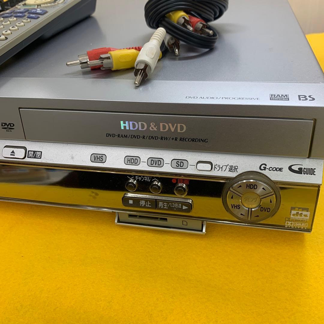 Panasonic HDD搭載DVDビデオ一体型レコーダー　VHS 地デジ非対応