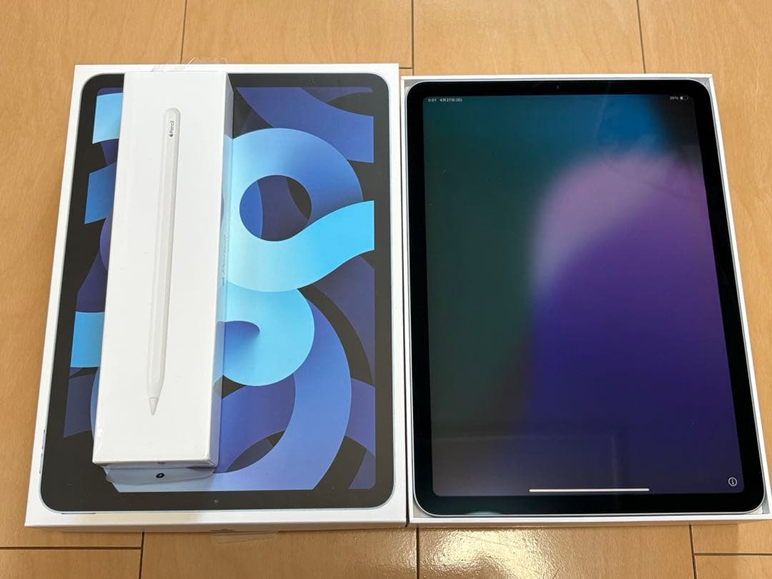 iPad Air 4 スカイブルー 256GB Apple Pencil 付き