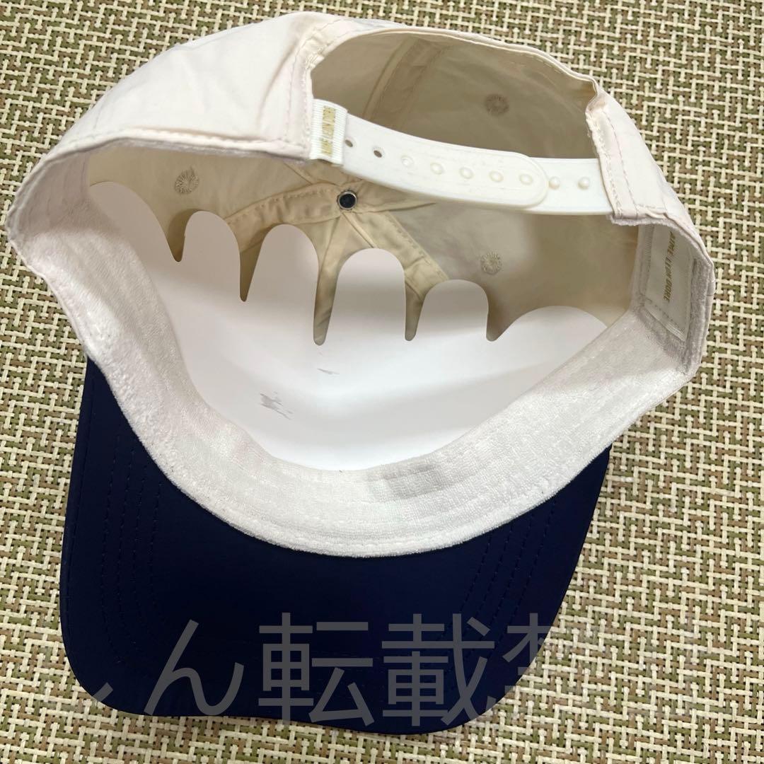 AIME LEON DORE ベースボールキャップ ホワイト/ネイビー - メルカリ