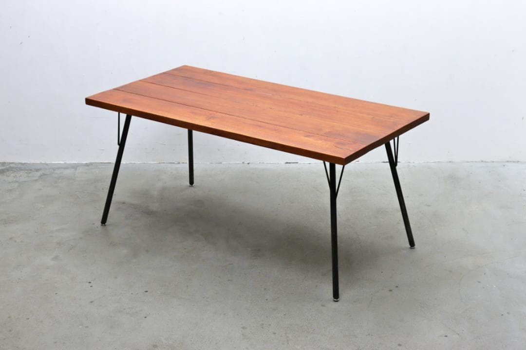 ジャーナルスタンダードファニチャー サンク ダイニングテーブル オーク無垢材