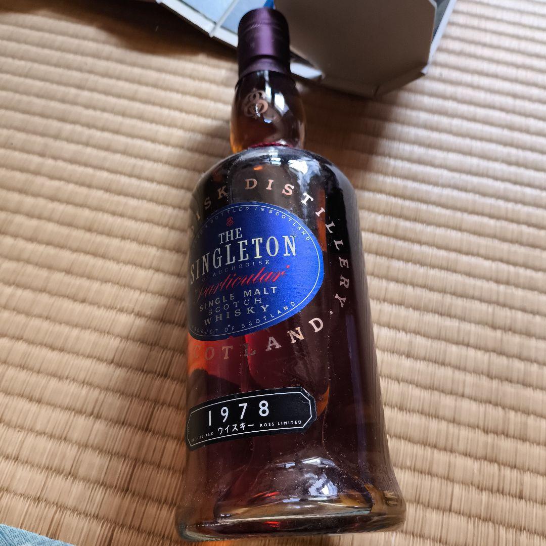 ザ・シングルトン パティキュラー 1978 750ml 43% 古酒 箱あり - メルカリ