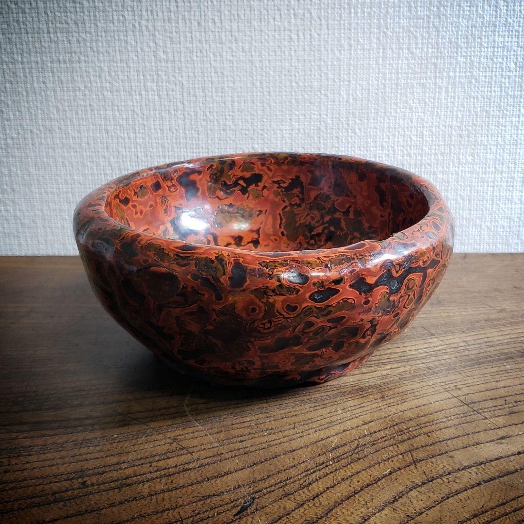 会津塗り 天然木 乾漆鉢 漆器 菓子鉢 小物入れ 会津漆師道具 訳あり