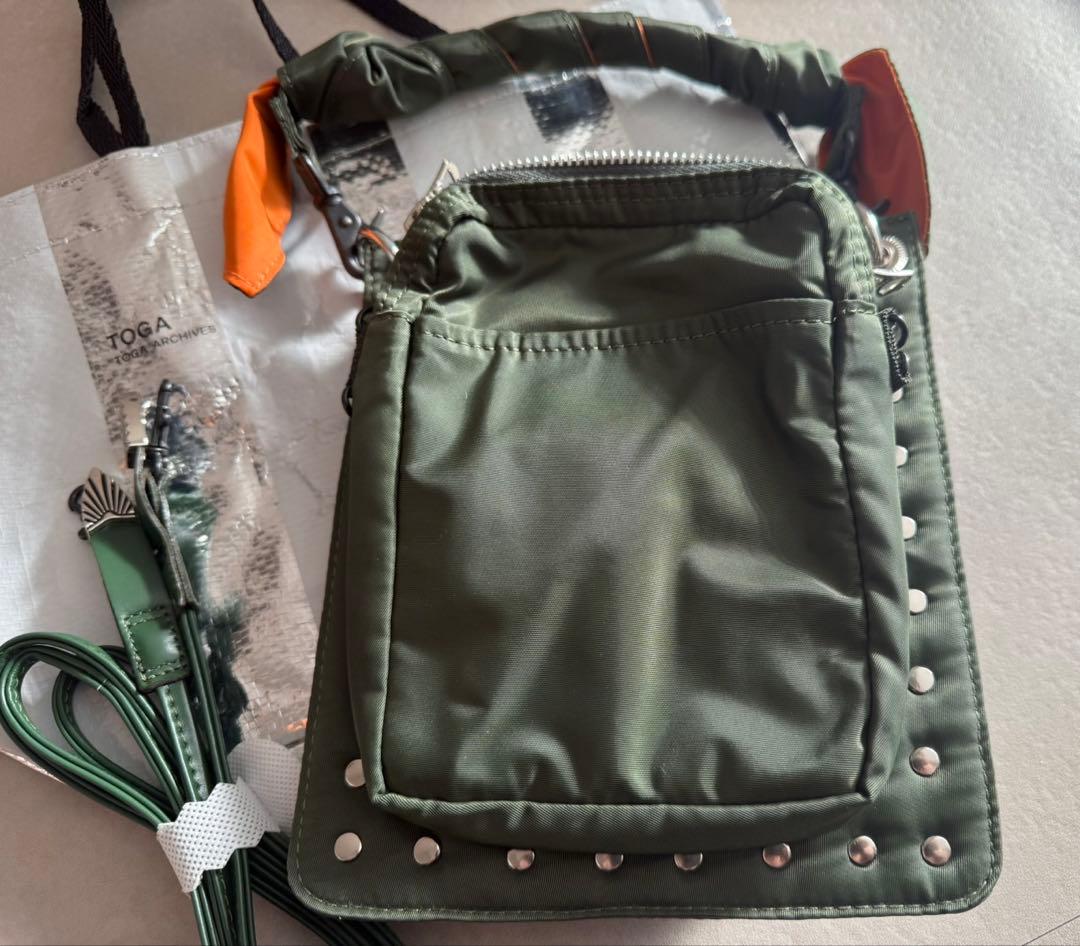 TOGA x PORTER コラボ ショルダーバッグ カーキ
